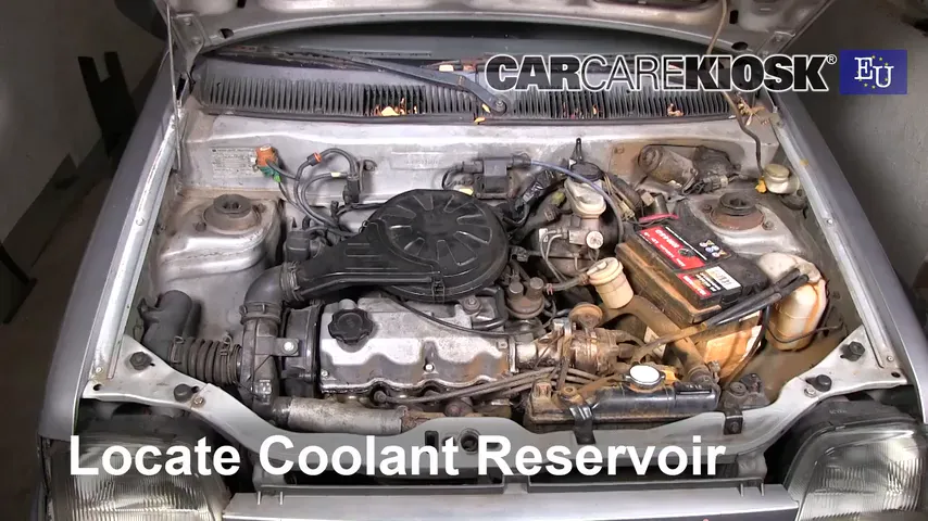 1998 Daewoo Tico SE 0.8L 3 Cyl. Coolant (Antifreeze) Check Coolant Level